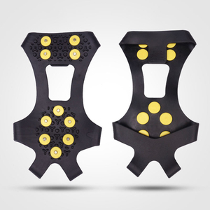 Crampones de Hielo de 10 Puntas para Senderismo y Camping, Antideslizantes, para Botas, Agarre en Nieve y Hielo para Mayor Seguridad en Invierno - Product Image 4