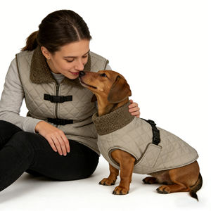Vêtements de luxe pour chien, veste d'hiver pour teckel, imperméable, écologique, manteau pour animal de compagnie, Bassotto, Wiener, Hamburg, Teckel - Product Image 1