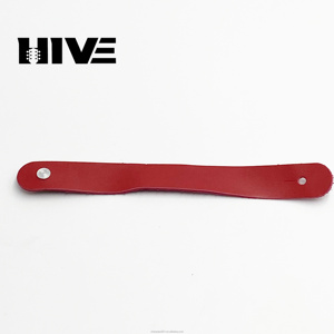 Precio promocional: correa de cuello de guitarra popular, correa de cabeza de guitarra, correa de fijación de cabeza de guitarra de cuero de microfibra, accesorios de guitarra - Product Image 4