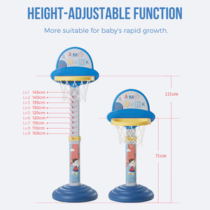 <span class=keywords><strong>Canestro</strong></span> da basket e supporto per bambini in plastica regolabile in altezza di alta qualità - Product Image 5