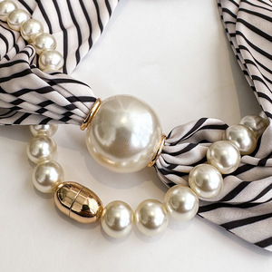 Cadeau créatif YHY, fermoir magnétique à motif ondulé, bijoux en perles pour femmes - Product Image 3