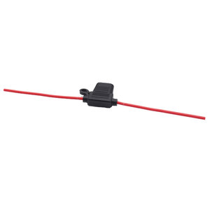 Porte-fusible étanche 12 lignes avec fil rouge, mini-<span class=keywords><strong>prise</strong></span> de fusible à lame pour véhicules automobiles, bateaux, camping-cars et remorques - Product Image 1