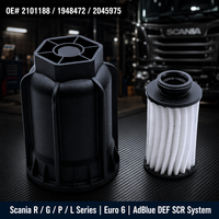 Nuevo Filtro de Bomba de Urea DEF 2101188 1948472 2045975 para Scania Serie R G P L Euro 6 SCR Kit de Filtro AdBlue