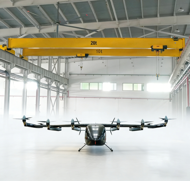 Variable-Frequency Type 5t 10t 15t 20t 25t 30t Shop Bridge Crane Single Beam Puente Grua