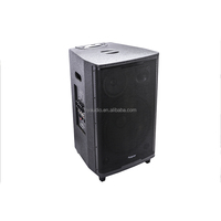 PL-4410B Enceinte LED d'extérieur sur chariot, système audio multimédia extérieur avec télécommande et commande vocale, lecteur audio compatible