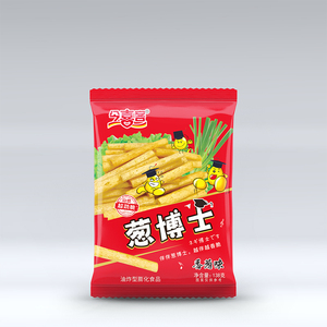 Paquete de 138g de Tiras Crujientes de Cebolla Aromática, Bocadillo Frito Ligeramente Salado para la Oficina, el Cine y el Té de la Tarde - Product Image 1