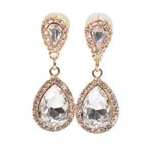 Pendientes Largos de Novia con Pedrería Súper Brillante, Estilo Coreano, Pendientes de Moda Distintivos y Exagerados para Mujer - Product Image 5