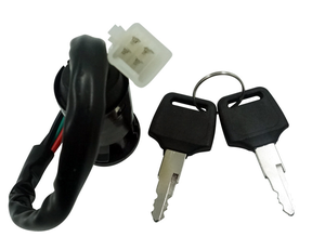 Moto Fil Directeur Ensemble de Serrure et Clé De Contacteur D'allumage pour CG125 CG150 ZJ125 JH70 VTT Vélo Électrique Scooter - Product Image 4