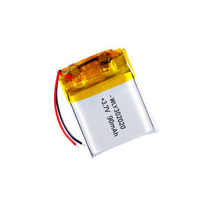 UL CE sertifikası ile yüksek kalite şarj edilebilir pil 302020/90mah <span class=keywords><strong>3</strong></span>.7v 90mah pil - Product Image 1