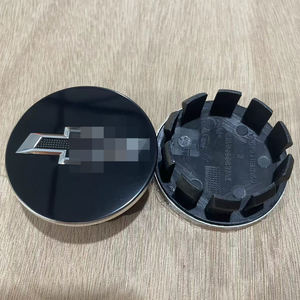 53 58 63 mmホイールハブセンターキャップ付きダストシールドシボレーマリブに対応モデルカーアクセサリー全シボレーリム用 - Product Image 2