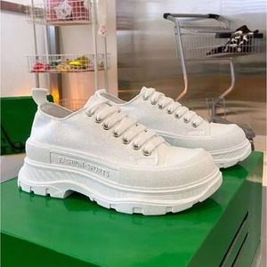 Zapatos Casuales de Lona con Cordones de Diseño, Ligeros, Acolchados, a la Moda, Cómodos para Todas las Temporadas - Product Image 2
