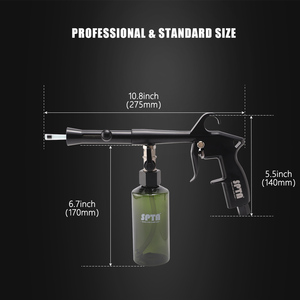 Pistolet de nettoyage de toit de voiture SPTA, pistolet de nettoyage à air comprimé pour nettoyer <span class=keywords><strong>en</strong></span> profondeur les intérieurs et les extérieurs des voitures, <span class=keywords><strong>outil</strong></span> de detailing automobile alimenté à l'air comprimé - Product Image 4