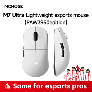Ratón Inalámbrico MCHOSE M7 para Juegos y Esports, Tres Modos, Sensor Original PAW3395, Ligero, 42000DPI, 8K de Velocidad de Respuesta - Product Image 2