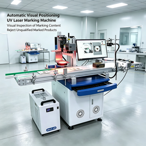 Máquina Integrada de Inspección Visual y Marcado Láser con Posicionamiento Automático para Cajas de Chocolate y Dulces, con Conformidad ASL BELGISI - Product Image 1