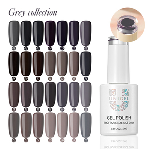 Conjunto de esmalte de <span class=keywords><strong>uñas</strong></span> de gel UV rojo sin HEMA de 48 colores al por mayor, Etiqueta Privada para suministros de salón de <span class=keywords><strong>uñas</strong></span> para la colección Unigel - Product Image 6