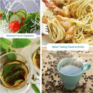 5 المرحلة المعدنية pH القلوية و الكربون كتلة دائم النمذجة يقلل يصل إلى 99% من الكلور فلتر المياه القلوية خرطوشة - Product Image 5