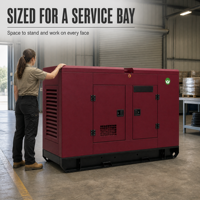 Groupe électrogène diesel silencieux et fermé 30kVA 50kVA 100kVA, faible bruit, faibles vibrations, groupe électrogène de secours