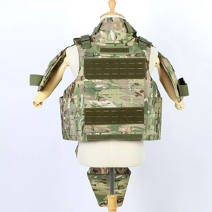 Gilet Tattico di Alta Protezione con Clip Antiproiettile in Kevlar, Compatibile con Piastre di Peso Livello 4 - Product Image 3