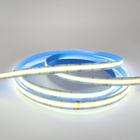 Bande lumineuse Flexible à led 24v, double couleur, 512 diodes/m, 10mm, 14W, ip20