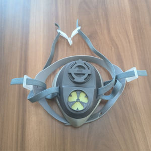 Masker & Respirator wajah, masker pernapasan profesional <span class=keywords><strong>Gas</strong></span> tunggal Anti polusi pelindung pernapasan untuk industri karet kerja industri - Product Image 3