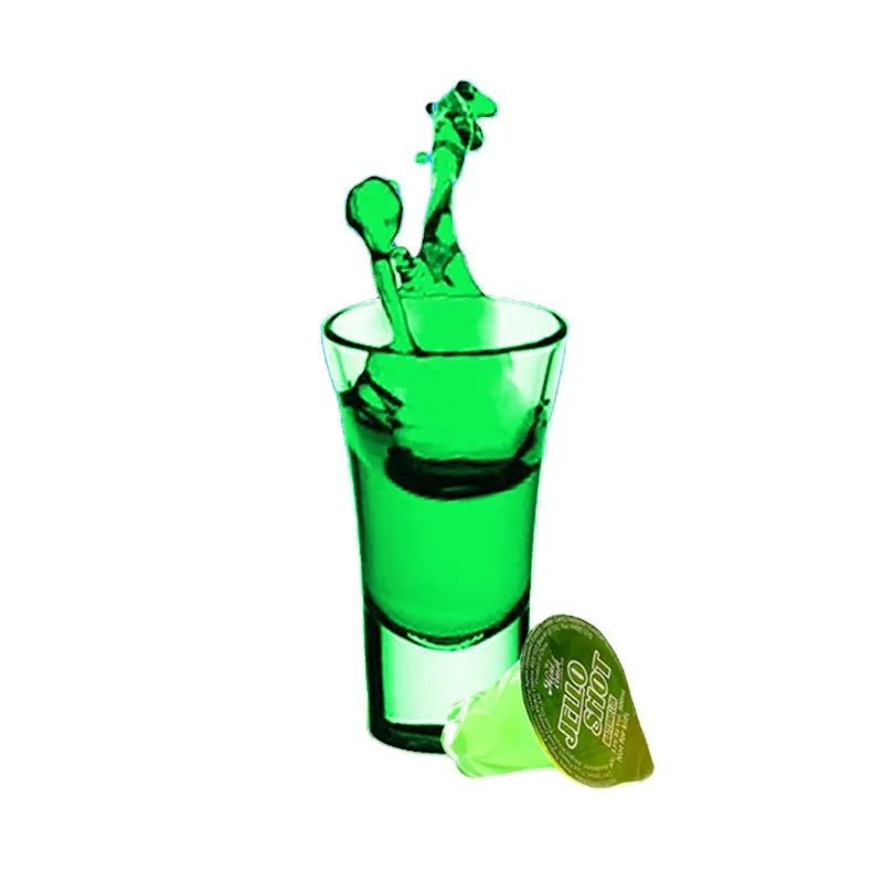 MINIC RUSH neues Produkt Fruit Flavours Rum Jelly Shot Vodka als Party-Starter