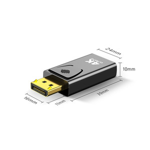 Convertidor DE VIDEO <span class=keywords><strong>4K</strong></span> HD 1080P <span class=keywords><strong>DisplayPort</strong></span> <span class=keywords><strong>a</strong></span> <span class=keywords><strong>HDMI</strong></span> Accesorio de audio y video DP <span class=keywords><strong>a</strong></span> para adaptador <span class=keywords><strong>HDMI</strong></span> - Product Image 5