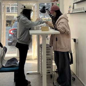 BAian โต๊ะ<span class=keywords><strong>ไม้</strong></span>ไฟฟ้าไฟฟ้าปรับความสูงได้โต๊ะศิลปะวางเท้าโต๊ะทำจากไม้เป็นมิตรกับสิ่งแวดล้อมทนทาน - Product Image 4