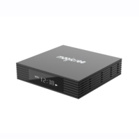 2021NEW Magicsee C500 Mini 4K 8K Android 9,0 caja de TV inteligente DVB-S2 T2 Cable receptor de satélite construido en Wifi 1/8gb 2 gb/16gb
