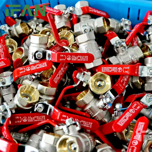 IFAN bóng van nhà sản xuất đồng thau 1/4 ''- 4'' bóng van áp lực cao đồng thau van nước chủ đề đồng thau bóng van - Product Image 3