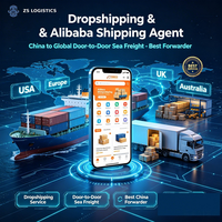 Agent professionnel d'approvisionnement et de dropshipping Alibaba, service de fret complet DDP par mer, air et express porte-à-porte vers les États-Unis, l'UE et l'Australie