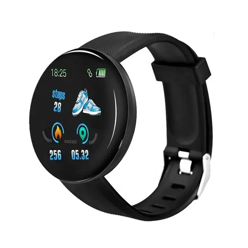 2023 NEU Smart Watch D18 Rundbild-Smart-Armband mit HD-LCD-Bildschirm Sport D18 Smartwatch D18S t500 Smartwatch i7 pro max