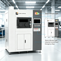 Printer 3D Logam Industri Ukuran Besar SLM AX GLB400M Otomatis Multi Material Presisi Tinggi Kecepatan Tinggi Konektivitas USB WiFi
