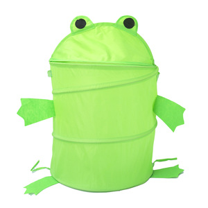 Panier à linge pliable tendance <span class=keywords><strong>en</strong></span> tissu polyester, idéal pour le rangement des jouets dans le salon - Product Image 6