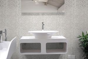 China Interior Diseño moderno Cocina Backsplash Impermeable Natural Shell Madre de perla Azulejo de mosaico para baño y baño - Product Image 4