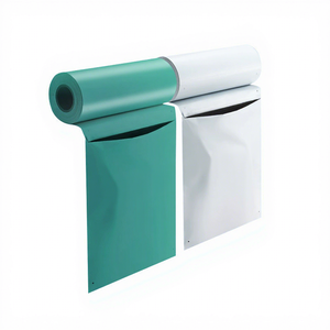 Sacs pré-ouverts en rouleaux LLDPE pour ensacheuse automatique, sac d'expédition en amidon de maïs bio certifié AS5810, sac écologique - Product Image 1