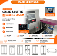 Machine d'emballage automatique pour pain long et baguettes, en stock
