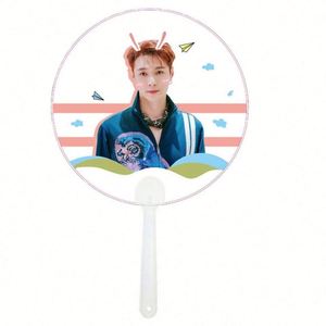 Fournisseur d'usine – Éventail pliant en PVC personnalisable, cadeau d'entreprise sur le thème des étoiles pour les fans d'idoles Kpop et de personnages d'anime - Product Image 6