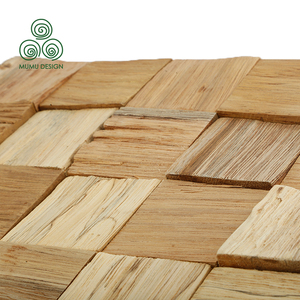 Pannelli Murali a Mosaico in Legno Massello di Design Moderno MUMU DESIGN in <span class=keywords><strong>Rovere</strong></span> di Qualità Premium per Interni e Palestre a Scopo Decorativo - Product Image 2