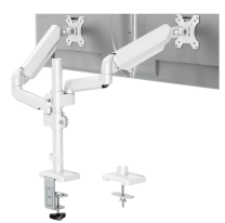 Support d'écran télescopique réglable KELMY en alliage d'aluminium et acier, inclinaison à 90°, capacité de charge de 10 kg, compatible écrans jusqu'à 32 pouces - Product Image 4