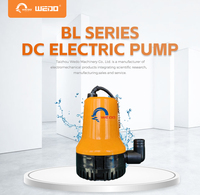 Pompe à eau de cale marine submersible micro-électrique solaire jaune basse pression 12V/24V certifiée CE BL-50