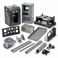 Pièces d'emboutissage de précision en tôle pour machines d'automatisation industrielle, équipements CVC, supports de couvercle et panneaux de châssis – Fabrication OEM