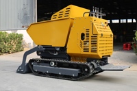 Archer Diesel-Motor Raupenlader Kleiner Kipplader mit Hydraulikhebevorrichtung Niedriger Kraftstoffverbrauch für Bau, Landwirtschaft & Obstplantagen
