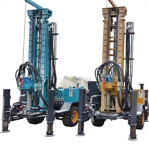 Plataforma de Perforación con Remolque de Ruedas, Bomba de Lodo Neumática de 65KW con Motor Diésel, 200m de Profundidad, 300mm de Diámetro de Perforación, 4500KG - Product Image 3