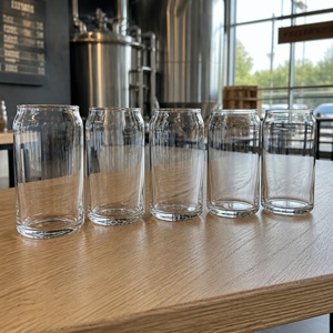 <span class=keywords><strong>Verre</strong></span> à bière transparent de 490 ml, sans plomb, réutilisable, avec impression et <span class=keywords><strong>gravure</strong></span> de logo personnalisés pour bar et fête - Product Image 3