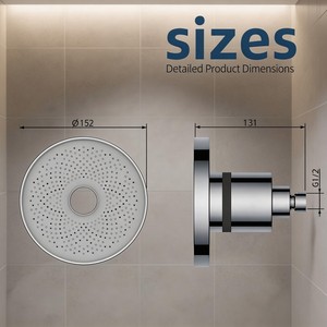 Filtre de douche moderne écologique Chrome avec une seule sortie et une filtration puissante pour salle de <span class=keywords><strong>bain</strong></span> - Product Image 5