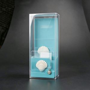 Boîte cadeau en PET transparent pour pâtisserie avec plateau d'insertion pour présentation de cupcakes et desserts, emballage pliable avec fenêtre, solution de vente au détail personnalisée - Product Image 4