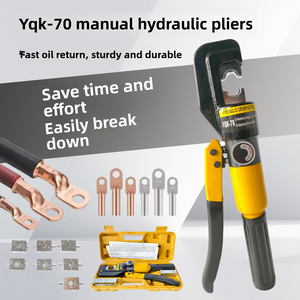 <span class=keywords><strong>Prensa</strong></span> Hidráulica Manual <span class=keywords><strong>para</strong></span> <span class=keywords><strong>Terminales</strong></span> de Cobre y Aluminio de 4-70 mm², Alicates Hidráulicos <span class=keywords><strong>para</strong></span> Cableado Automotriz con Interruptor de Retorno de Aceite Fácil - Product Image 3