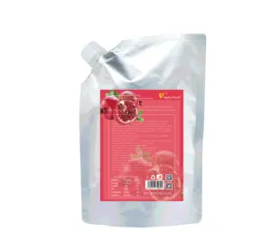 HEFS Red Pomegranate Concentrated Juice Drink 1KG Wholesale Concentrated and Delicious Mango Flavored Juice Bubble Milk Tea