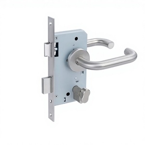 Cilindro de Perfil con Pomo Giratorio Moderno de Latón Europeo con Clasificación de Resistencia al Fuego EN1303 y DIN 18252 para Puertas - Product Image 5