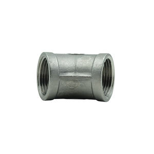 Raccordo per tubo in acciaio inossidabile DKV <span class=keywords><strong>ss</strong></span> 304 316L 45 <span class=keywords><strong>gradi</strong></span> di forgiatura filo femmina bsp gomito con consegna rapida - Product Image 3